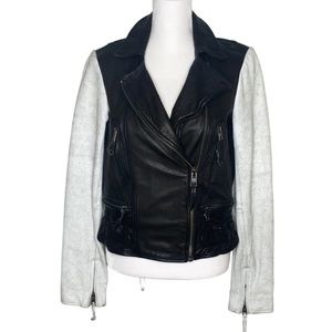 All Saints Albany Leather Jacket